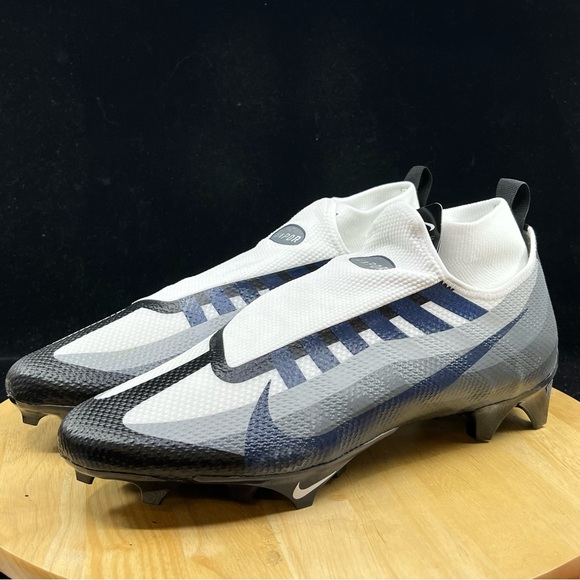 Nike Vapor Edge 360 Pro Navy Blue Football Cleats DV0778-001 Men's Size 12.5 - Picture 2 of 10